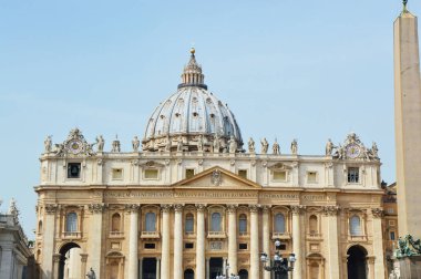 Basilica San Pietro in Vatikan Şehri. Roma, İtalya