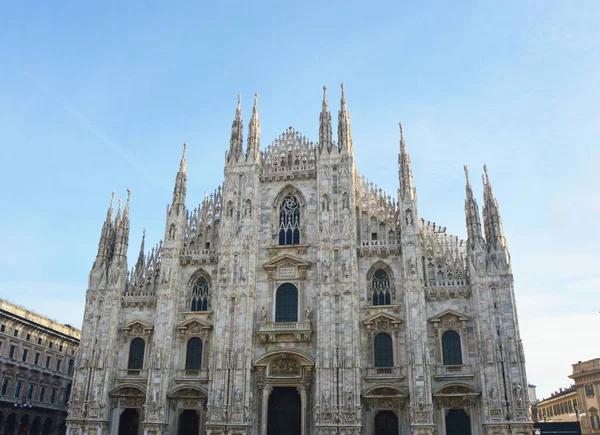 Catedral de Milão incrível (Duomo), Itália — Fotografia de Stock