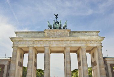 Berlin Brandenburg Kapısı (Brandenburger Tor), Berlin, Almanya