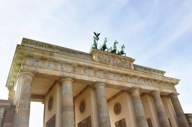 Berlin Brandenburg Kapısı (Brandenburger Tor), Berlin, Almanya