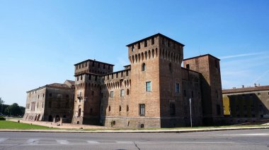Ortaçağ St George Castle Mantua (Mantova), İtalya
