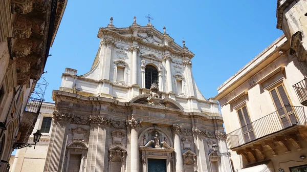 Kościół Hagia Eirene, Lecce, Włochy — Zdjęcie stockowe