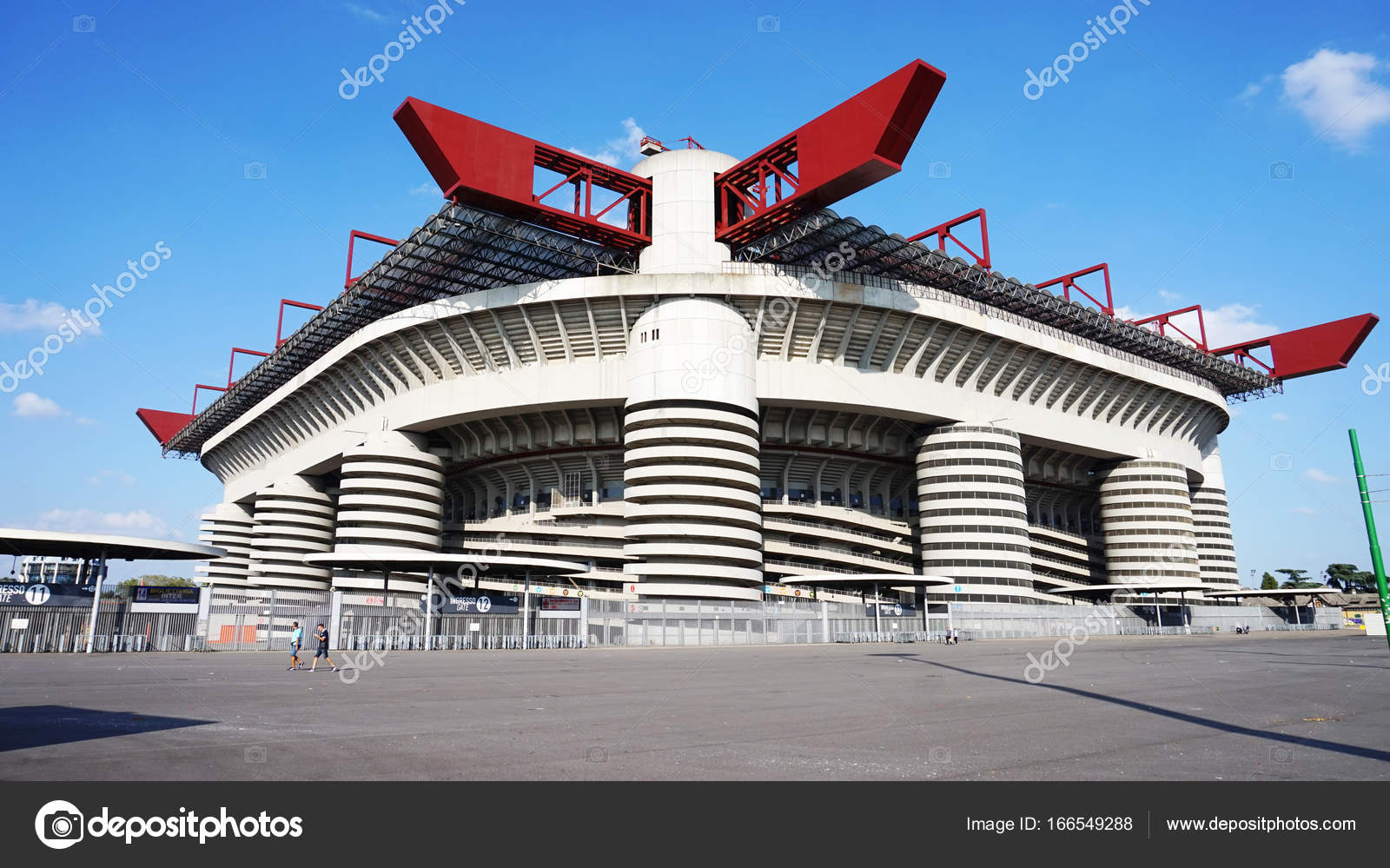 Milan Italy September 13 2017 Stadio Giuseppe Meazza Commonly