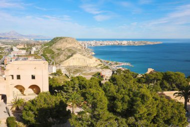 Alicante 'nin güzel şehri, Costa Blanca, İspanya