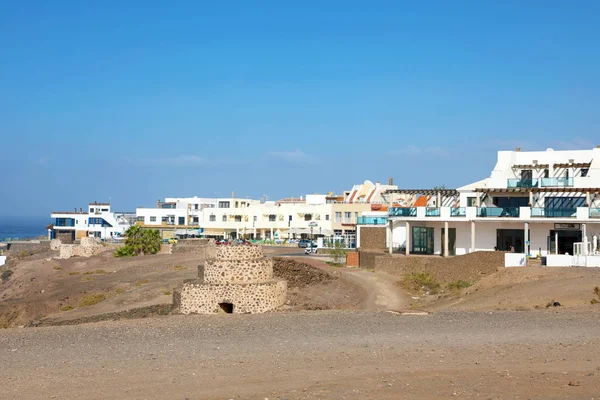 Vissersdorp El Cotillo bij Fuerteventura, Canarische Eilanden, Spanje — Stockfoto
