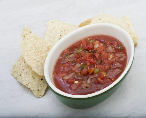 Molho de salsa mexicano tradicional latino-americano — Fotografia de Stock