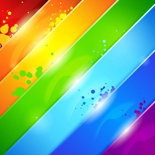 Vector illustration abstract rainbow — Stock Vector