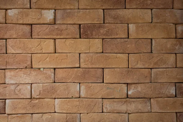 Pared de ladrillo textura roja, estructura detallada de ladrillo en p natural — Foto de Stock