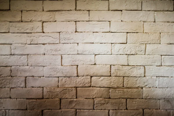 Bianco mattone muro grunge texture per sfondo — Foto Stock