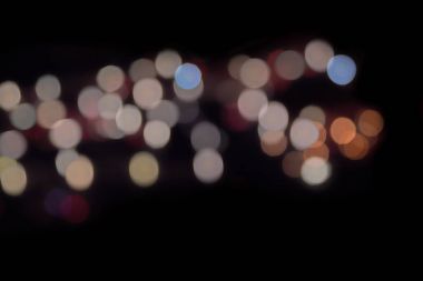 gece ışık gökyüzü arka plan bölgede soyut ufuk bokeh