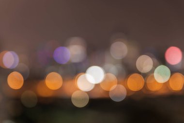 gece ışık gökyüzü arka plan bölgede soyut ufuk bokeh