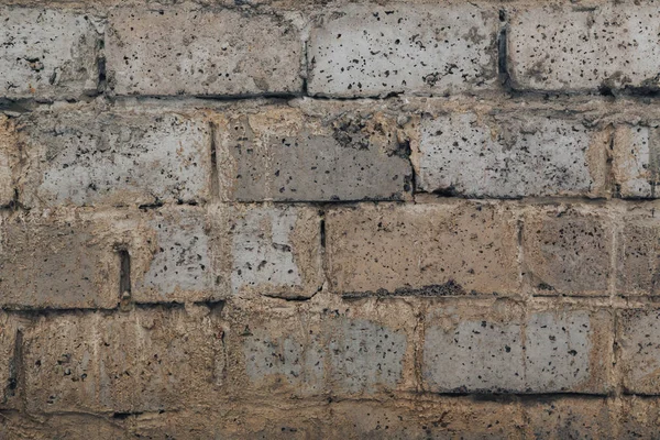 회색 벽돌 벽 텍스처 — 스톡 사진