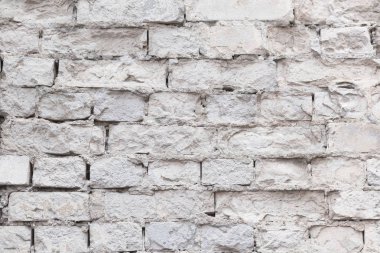 Beyaz tuğla duvar, duvar