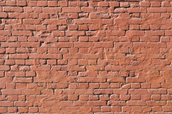 Vieux mur de briques brunes — Photo
