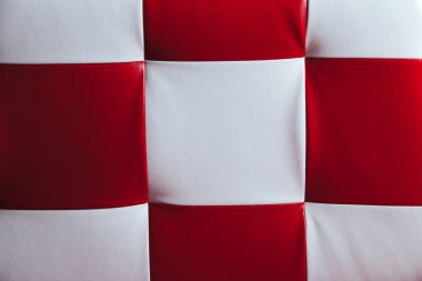  Dermantine kırmızı ve beyaz doku