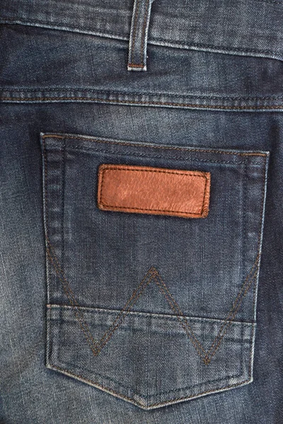 Jeans, denim fabric texture — Stock Photo, Image