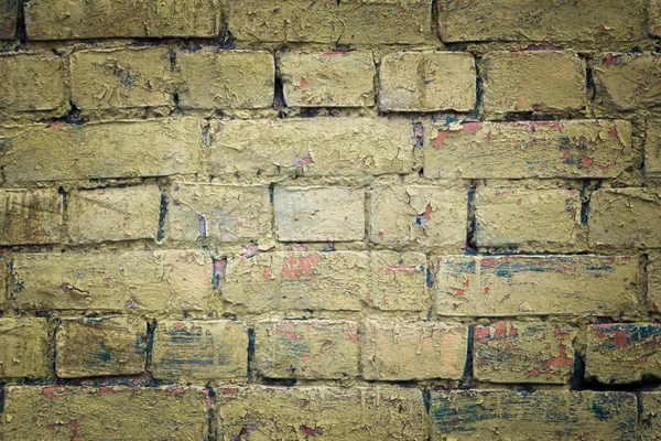 Texture Green brick wall