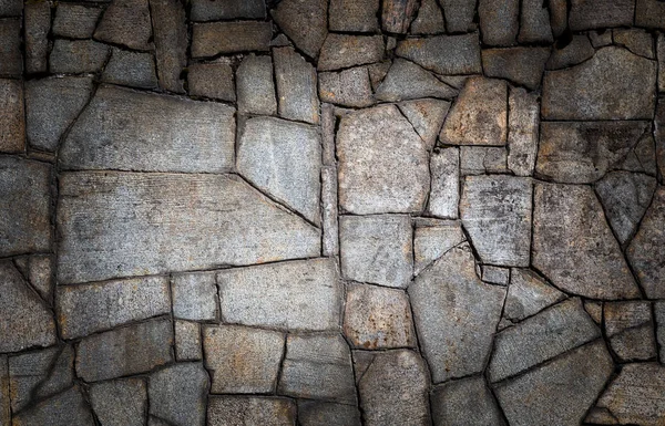 灰色の花崗岩の壁の質感 — ストック写真
