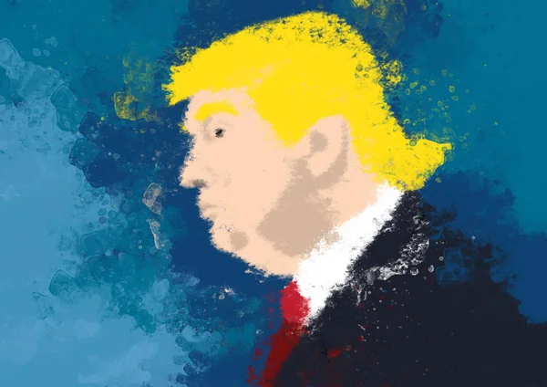 Donald Trump, presidente de Estados Unidos — Foto de Stock