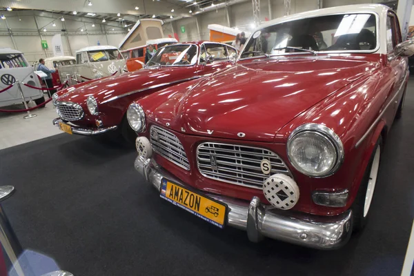 Warszawa, Polen, 13 maj: Oldtimer bil på Warszawa Auto Nostalgy fair på 13 maj 2017 i Warszawa, Polen. — Stockfoto