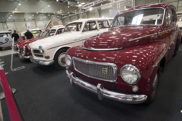 Warszawa, Polska, 13 maja: Oldtimer samochód na Nostalgy Auto Warszawa Targi na 13 maja 2017 w Warszawa, Polska. — Zdjęcie stockowe