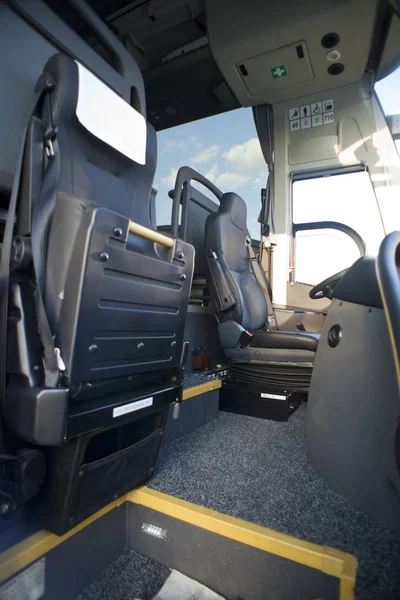 Turistic coach interior — 스톡 사진
