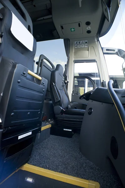 Reisebus-Interieur — Stockfoto