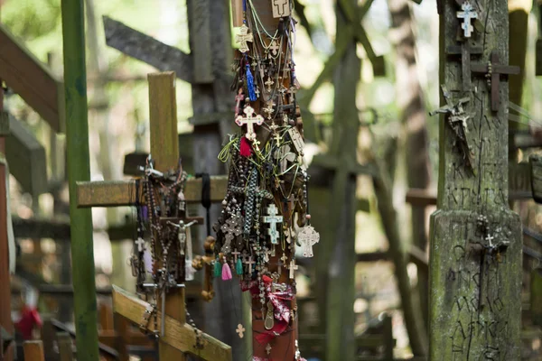 Ortodoks haçlar hacı Kutsal Dağı, Grabarka için getirdim.