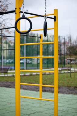 Sokak iş için açık spor salonu