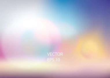 renkli bulanık soyut manzara arka plan-günbatımı denizde