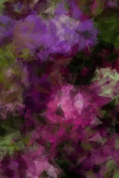 Driehoeken Abstracte Kleurrijke Achtergrond — Stockfoto