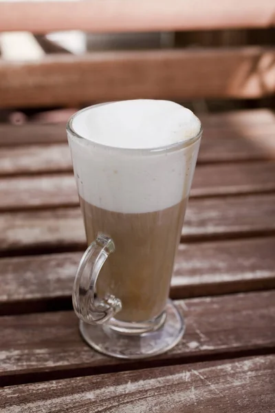 Kopp Kaffe Latte — Stockfoto