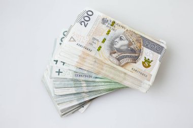 Polonya para birimi para Zlotisi bir sürü