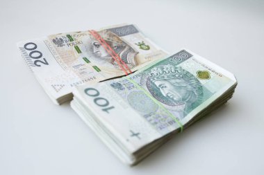 Polonya para birimi para Zlotisi bir sürü