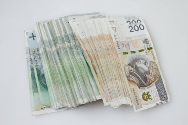Polonya para birimi para Zlotisi bir sürü