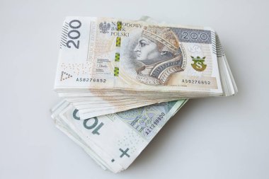 Polonya para birimi para Zlotisi bir sürü
