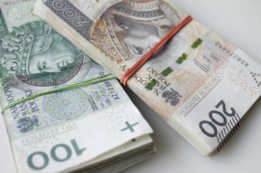 Polonya para birimi para Zlotisi bir sürü