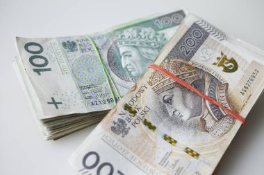 Polonya para birimi para Zlotisi bir sürü