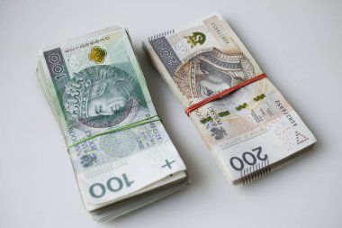 Polonya para birimi para Zlotisi bir sürü