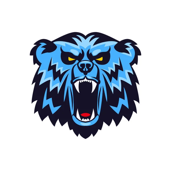 Bear Head Logo Mascot Emblem