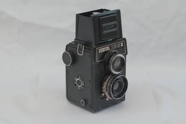 Câmera de médio formato LUBITEL 166B — Fotografia de Stock