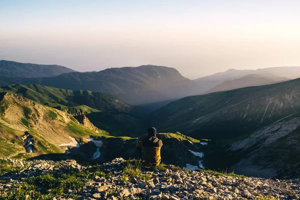 Soirée en montagne — Photo