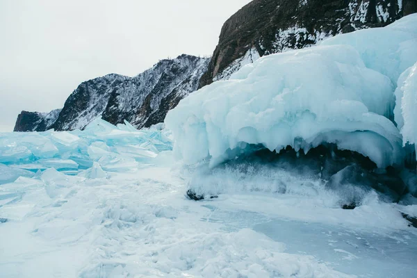 Ices Lake Baikal — Stock Photo, Image