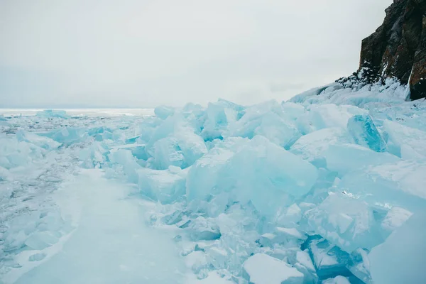 Ices Jezera Bajkal — Stock fotografie