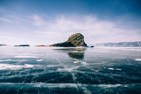 Ices Del Lago Baikal — Foto de Stock