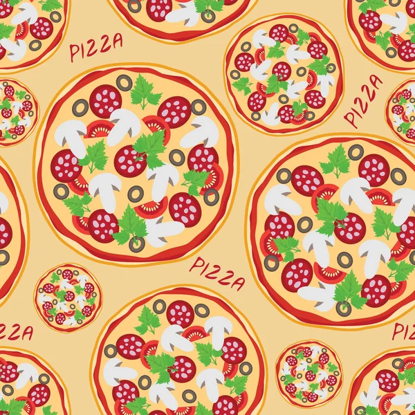 Pizzayla kusursuz desen.