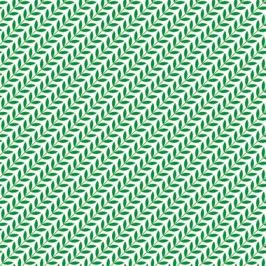 Yeşil yaprakların kusursuz deseni.