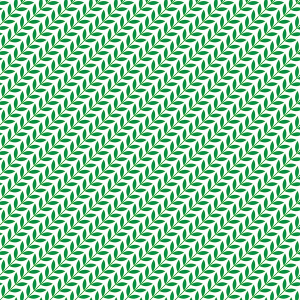 Yeşil yaprakların kusursuz deseni.