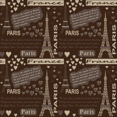 Paris sembolü ile Seamless Modeli.  