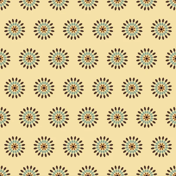 Soyut dekoratif çiçek. Sorunsuz vektör doku.